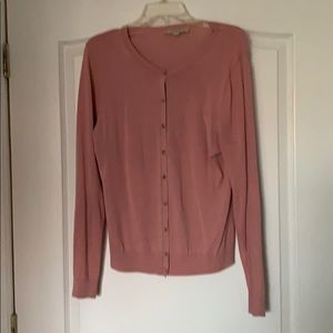 Pink soft cotton sweater